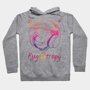 Pug therapy Hoodie